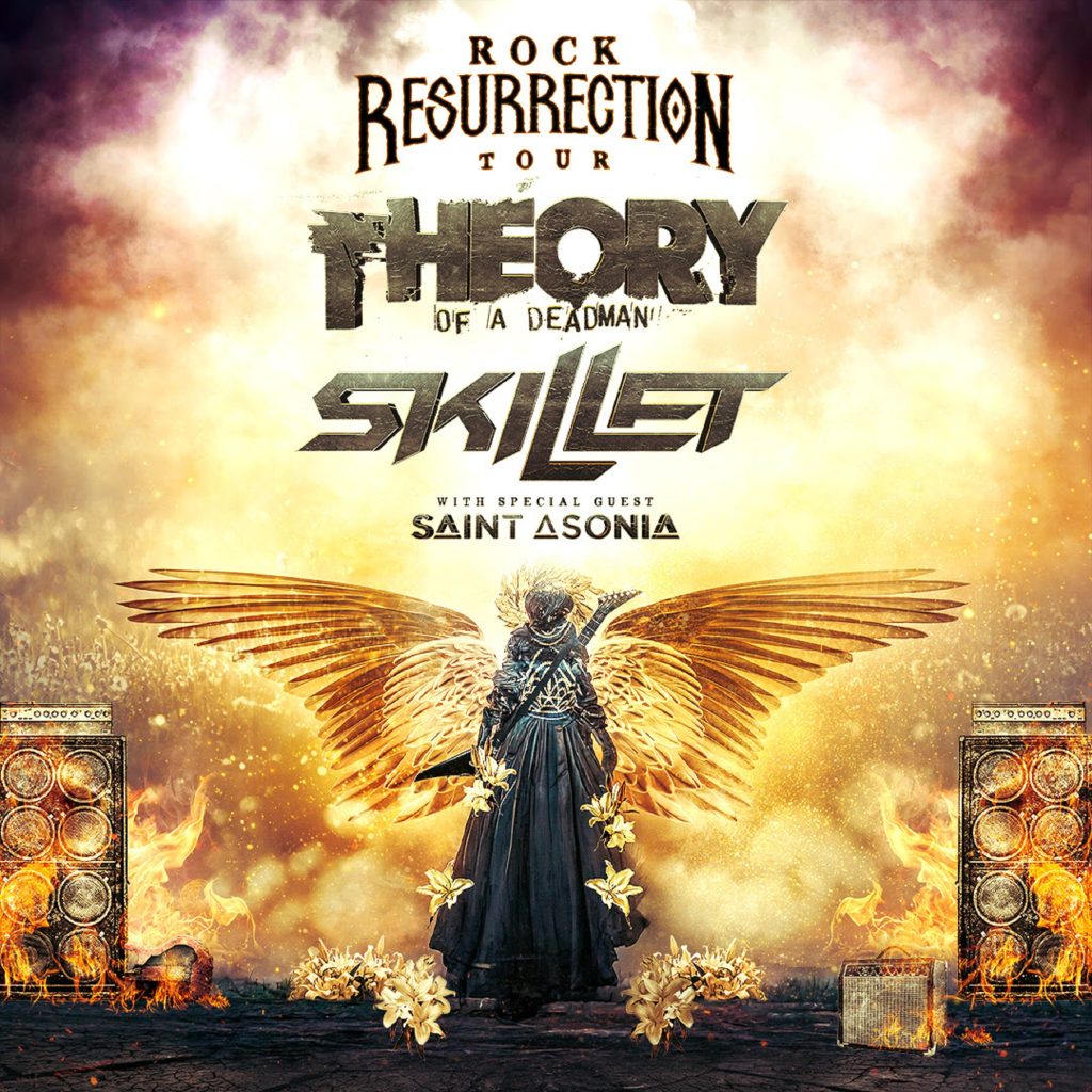 Theory Of A Deadman + Skillet Announce Co-Headline Rock Resurrection Tour