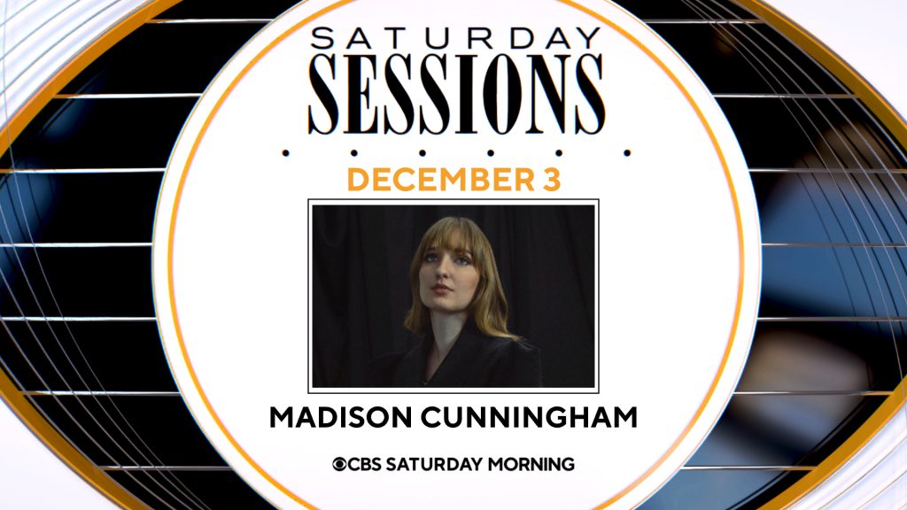 Madison Cunningham performs on "CBS Saturday Morning: Saturday Sessions," nominated for two Grammy Awards