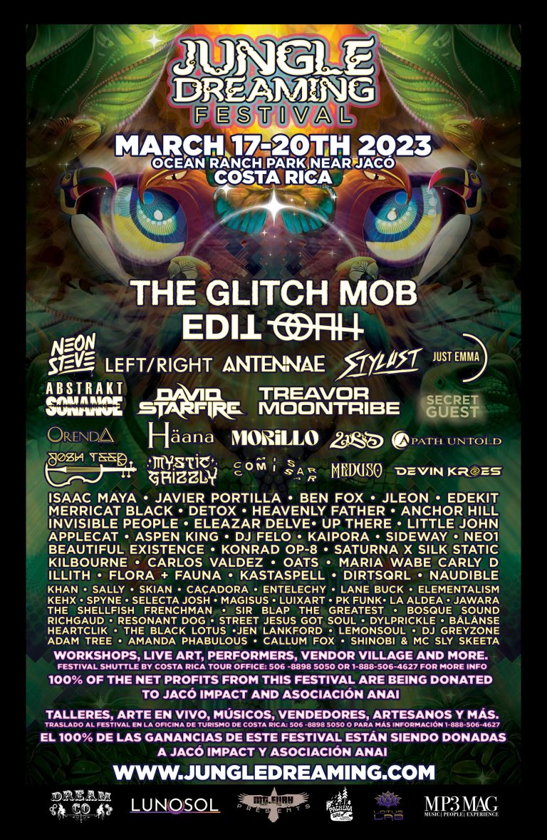 COSTA RICA’S JUNGLE DREAMING FESTIVAL SHARES MASSIVE PHASE II LINEUP