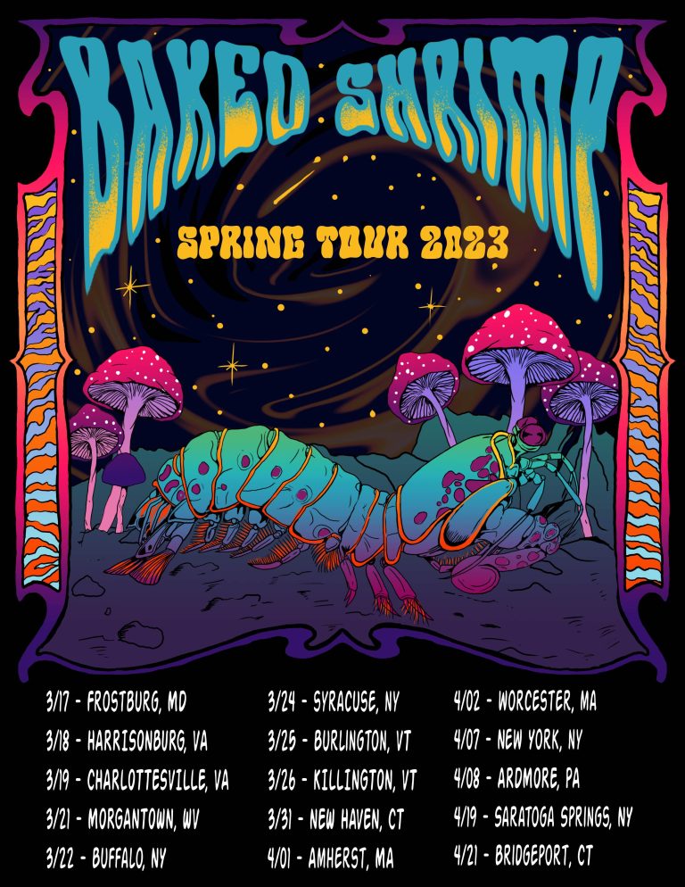 Baked Shrimp Announce 2023 Spring Tour Dates