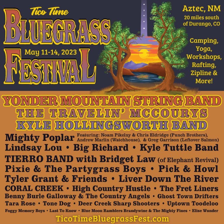 TICO TIME BLUEGRASS FESTIVAL Announces 2023 Lineup