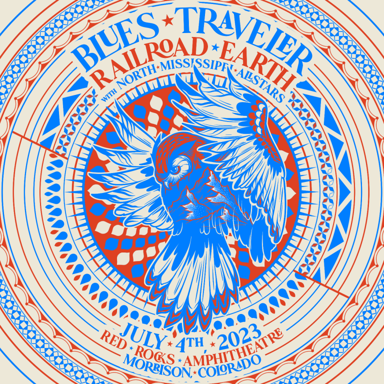 Blues Traveler + Railroad Earth + North Mississippi Allstars | Red Rocks Amphitheatre | July 4, 2023