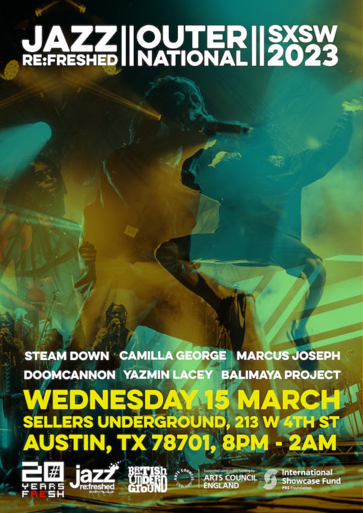 JAZZ RE:FRESHED OUTERNATIONAL ANNOUNCES EXCEPTIONAL LINE-UP FOR SXSW 2023