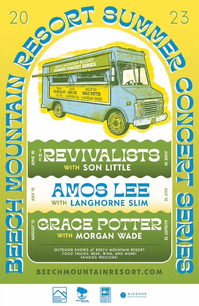 BEECH MOUNTAIN RESORT Shares Lineup for 2023 Summer Music Series