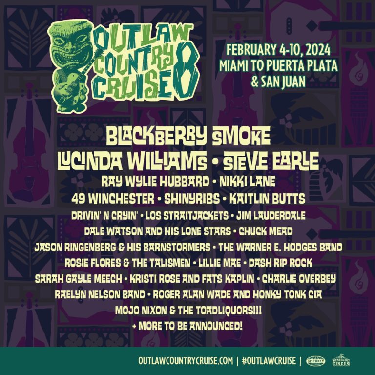 Stevie Van Zandt and Sixthman announce Outlaw Country Cruise 8