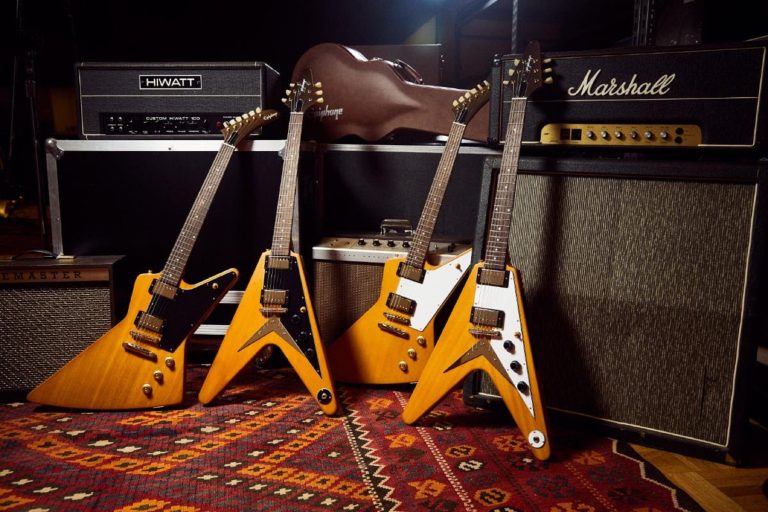 Epiphone 1958 Korina Flying V and Explorer Now Available Worldwide at Epiphone.com