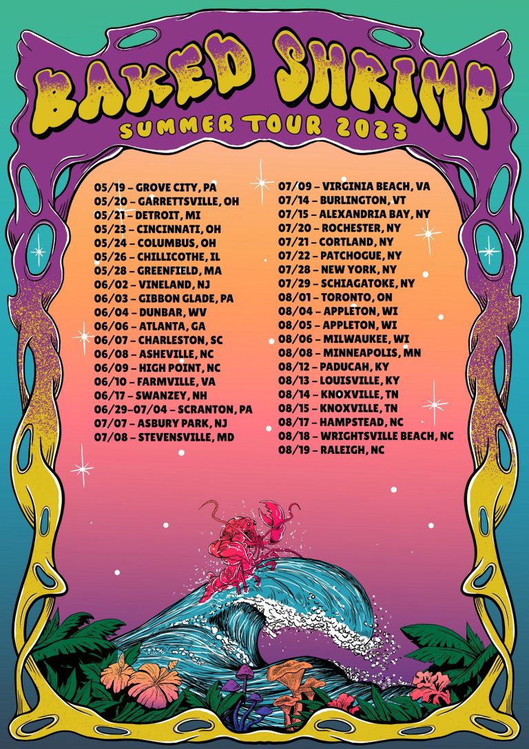 Baked Shrimp Announce 2023 Summer Tour Dates