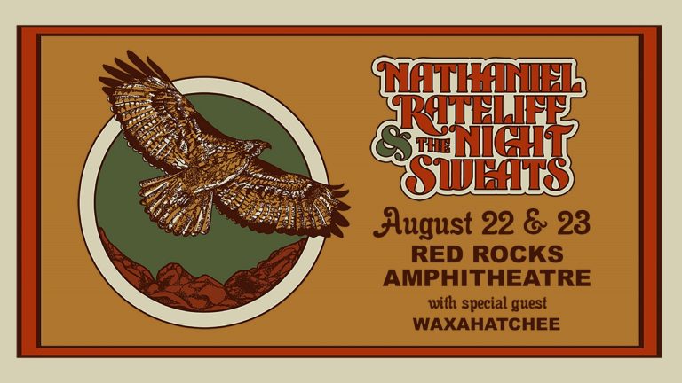 NATHANIEL RATELIFF & THE NIGHT SWEATS live at Red Rocks Amphitheatre on August 22 & 23, 2023