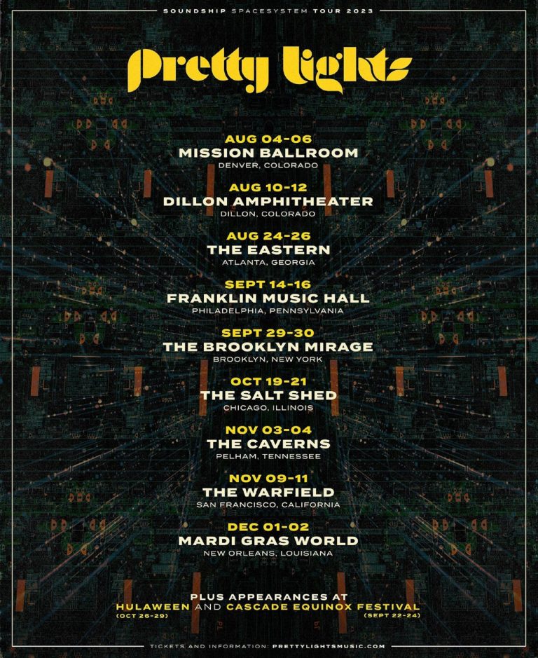 Pretty Lights Soundship Spacesystem Tour Dates