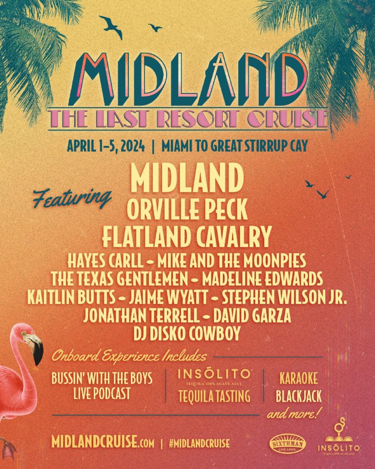 Midland and Sixthman announce "The Last Resort Cruise"