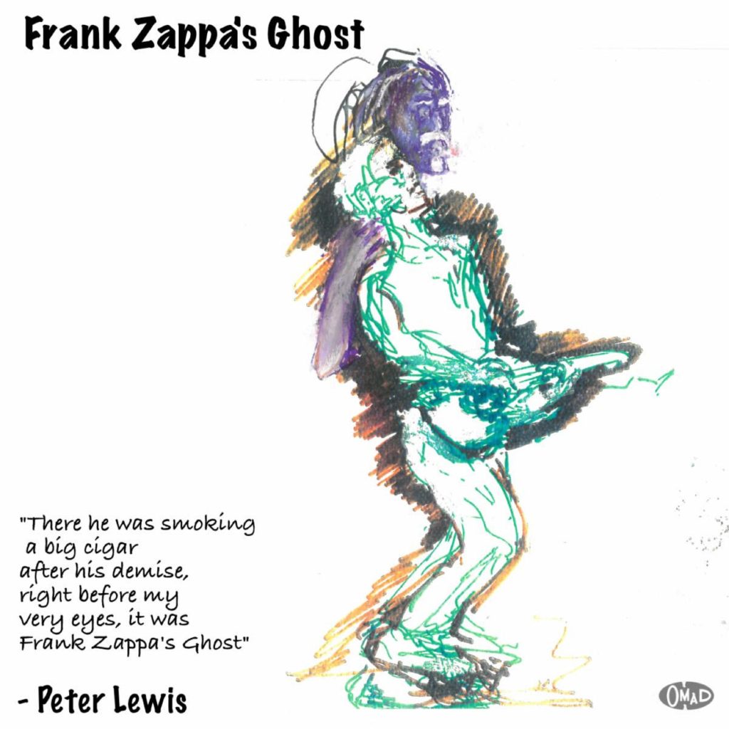 Ex-Moby Grape Member Peter Lewis Shares "Frank Zappa's Ghost"
