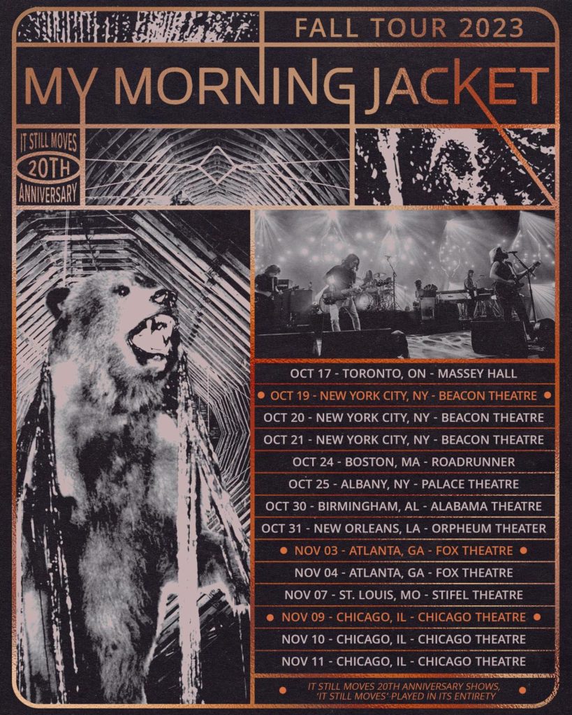 My Morning Jacket announce Fall 2023 headline tour