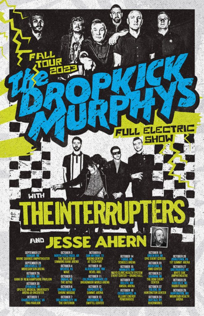 Dropkick Murphys Get Plugged In For Fall U.S. Tour With The Interrupters & Jesse Ahern