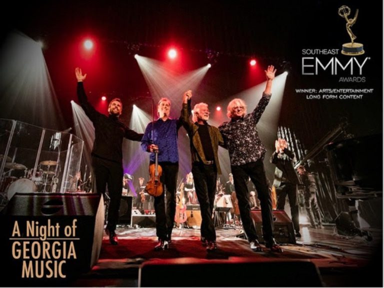 "A Night of Georgia Music" wins Emmy Award; features Mike Mills (R.E.M.), violin virtuoso Robert McDuffie & Chuck Leavell (Rolling Stones, Allman Brothers Band)
