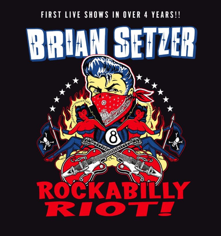 BRIAN SETZER To Embark On “Rockabilly Riot” Fall Tour To Coincide With New Solo Album