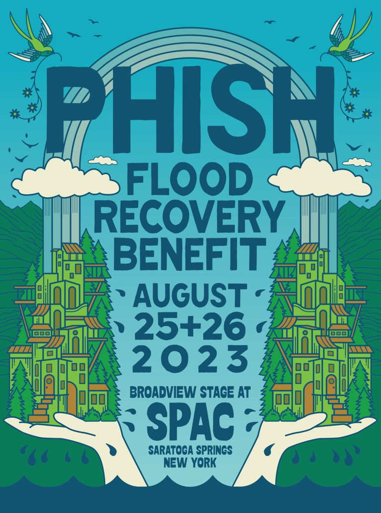 Phish Reels in Support for Flood Recovery with Benefit Shows