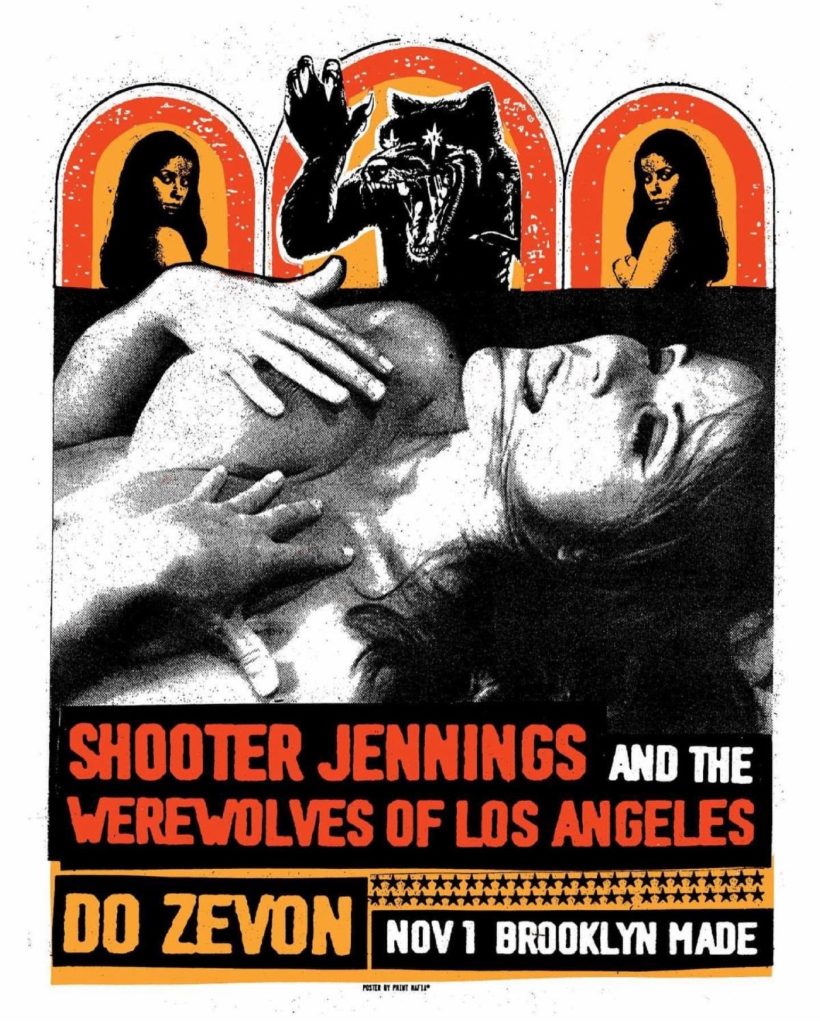 Shooter Jennings does Zevon at Brooklyn Made Nov 1