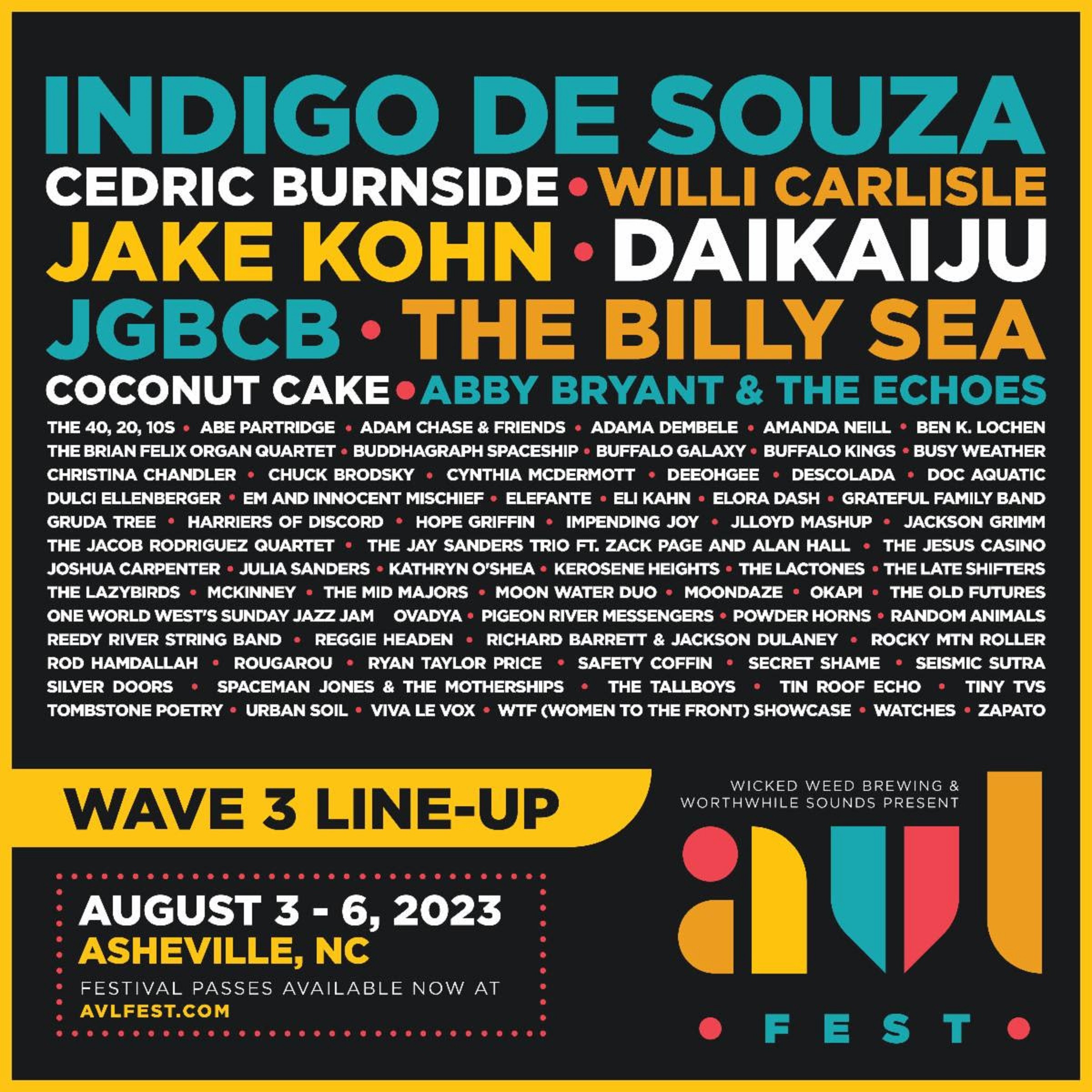 AVLFest Details Full Lineup for Inaugural Event