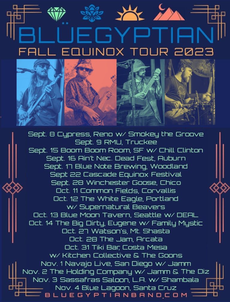 Chasing Sunsets & Sound Waves: Blü Egyptian's West Coast Chronicles