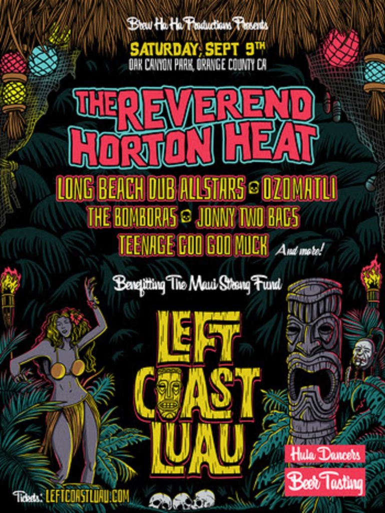 Brew Ha Ha Productions To Donate Profits From Left Coast Luau To Maui Strong Fund / Hawaii Community Foundation