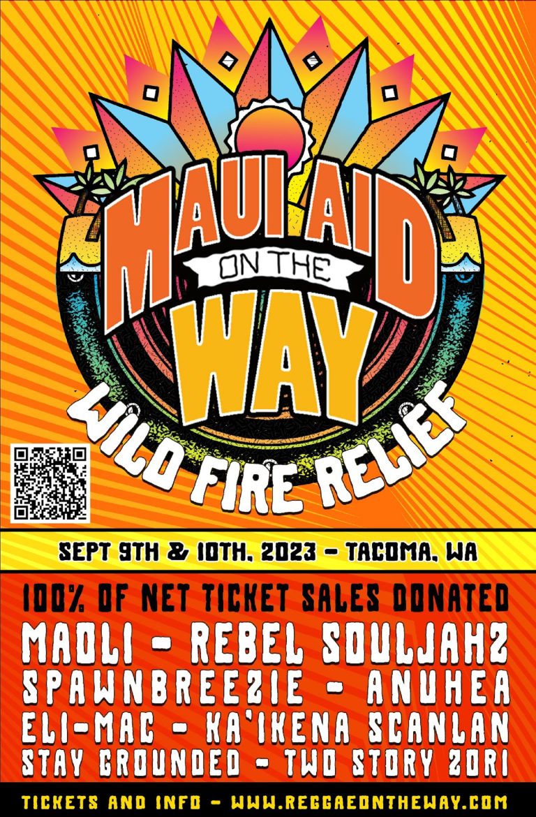 REGGAE ON THE WAY PRESENTS "MAUI AID ON THE WAY: WILD FIRE RELIEF CONCERT"