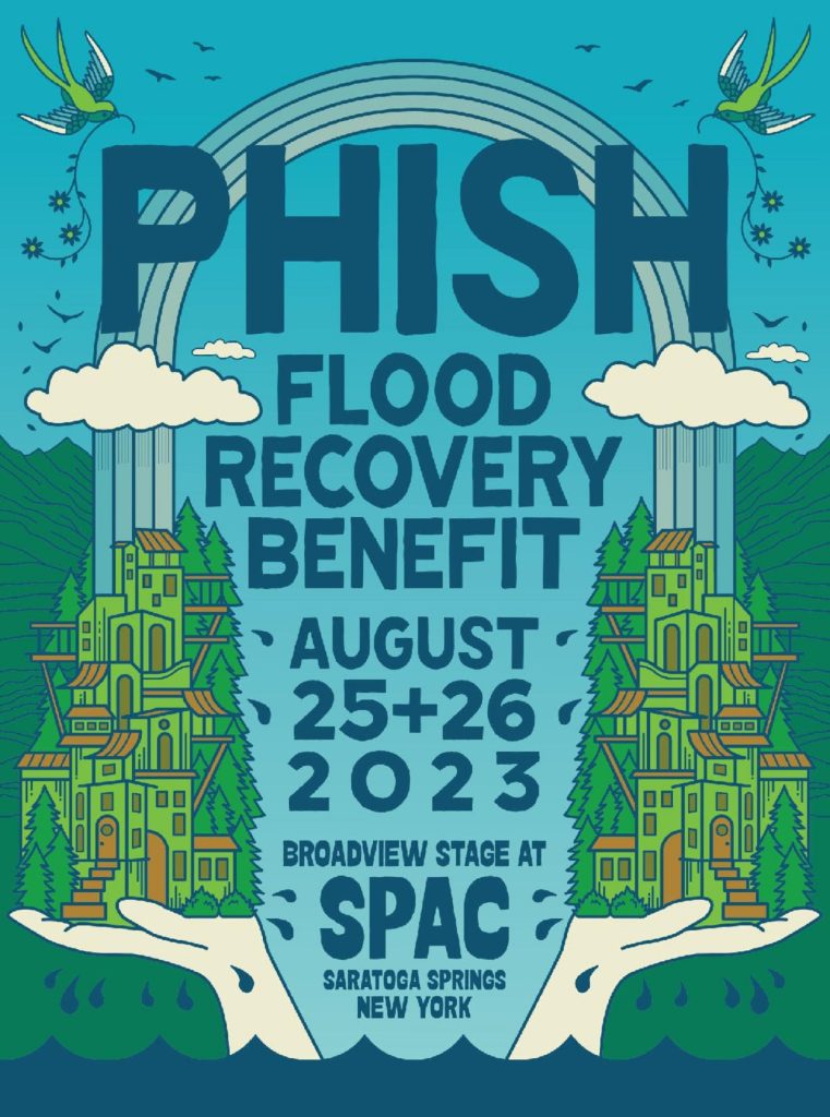 Phish Raise Over $3.5m for Flood Recovery Efforts in Vermont and Upstate New York