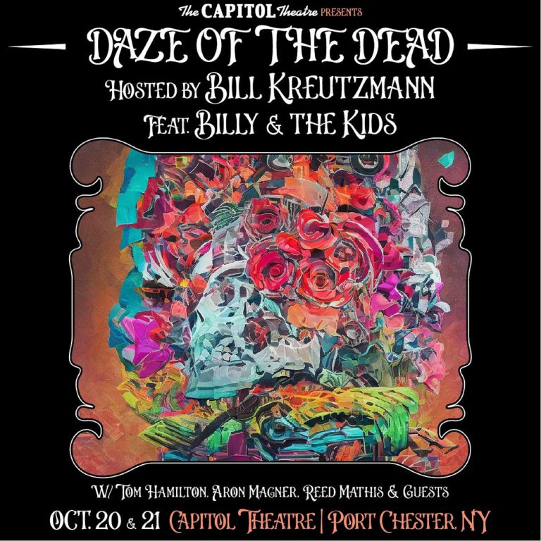 BILL KREUTZMANN’S BILLY & THE KIDS ANNOUNCE “DAZE OF THE DEAD, PART 1: TRICK” AT THE CAPITOL THEATRE IN PORT CHESTER, NY