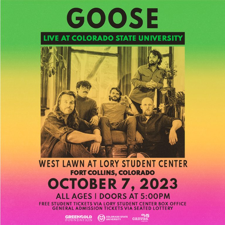 GOOSE Announces Special Performance at Colorado State University