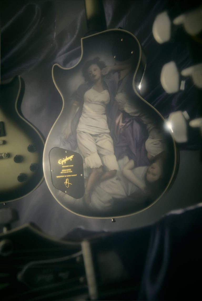 Adam Jones of TOOL Unveils “Sensation," Epiphone Les Paul Features Artwork from Acclaimed Artist Korin Faught