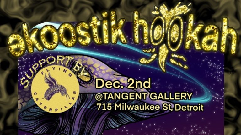 Ekoostik Hookah Brings Their Signature Fusion of Genres Back to Detroit, Joined by Flying Caterpillar & Phinger Guns