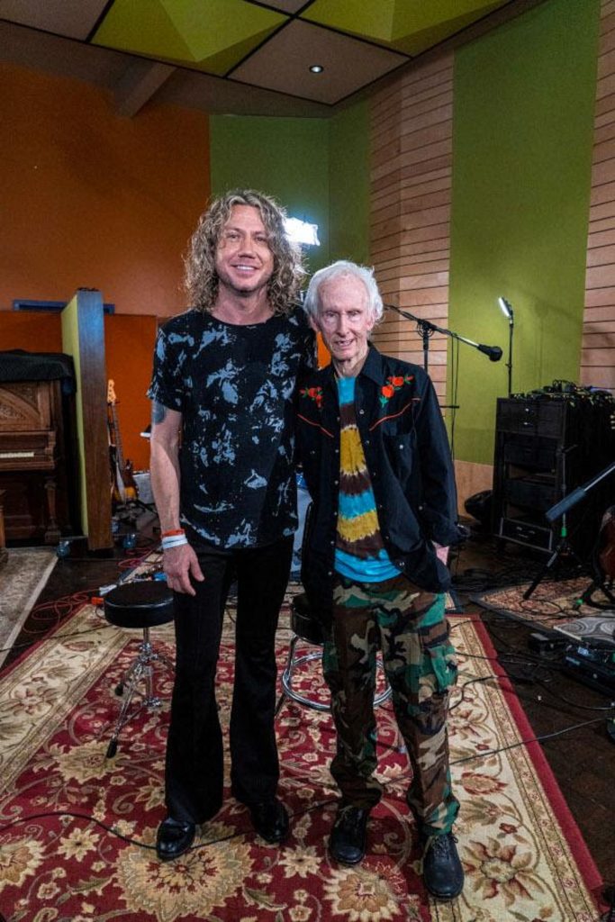 THE BLACK MOODS ENLIST THE DOORS’ GUITARIST ROBBY KRIEGER AND ROCK SINGER-SONGWRITER DIAMANTE ON ELECTRIFIED COVER OF THE DOORS’ 1970 HIT “ROADHOUSE BLUES”