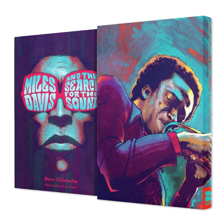 MILES DAVIS New Graphic Novel Biography "Miles Davis and the Search for the Sound" from Z2 Comics