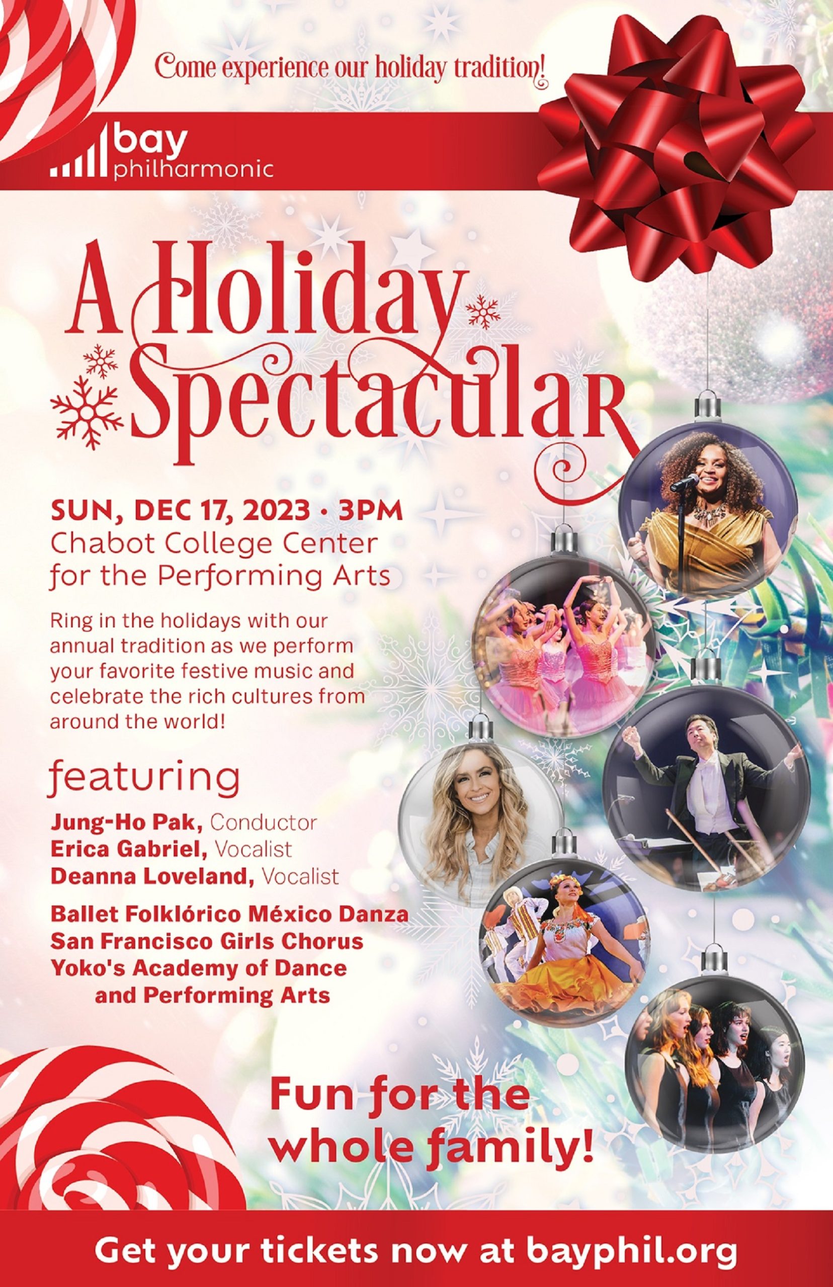 Bay Philharmonic Presents 'A Holiday Spectacular' on Dec. 17 – a multi-sensory and multi-genre show