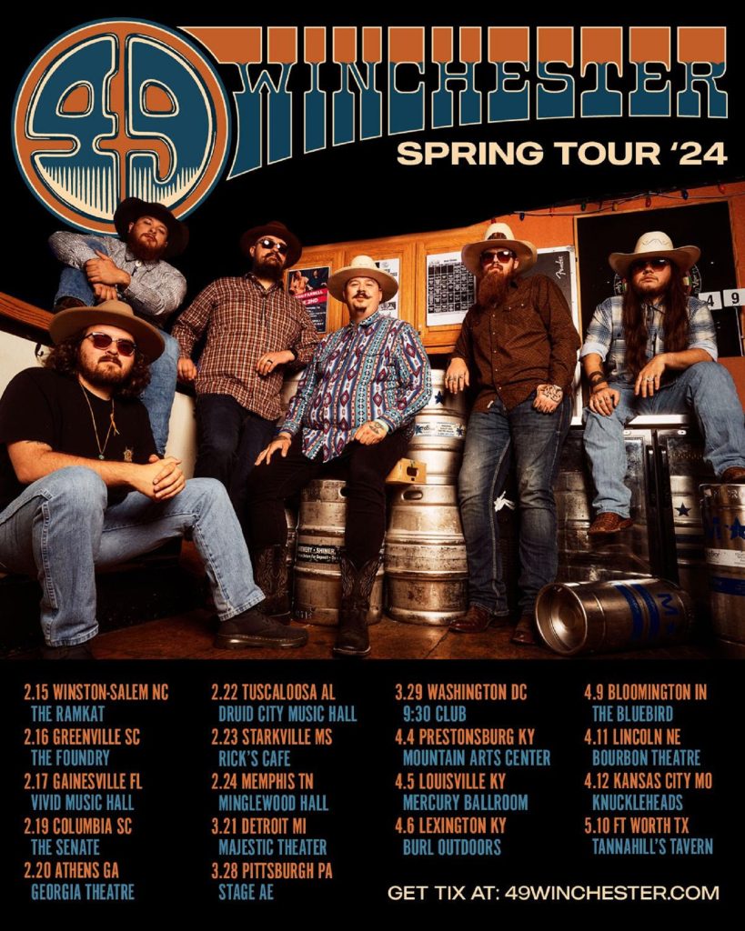 49 WINCHESTER Announces U.S. Spring 2024 Tour Dates