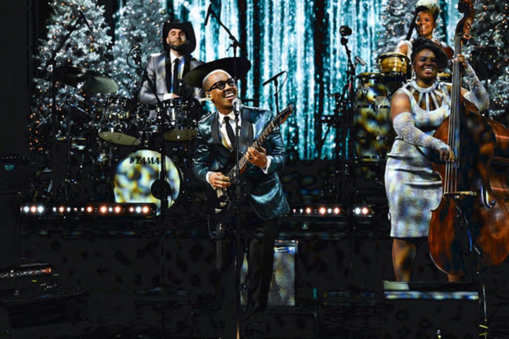 Louis Cato performs "Winter Wonderland" on The Late Show with Stephen Colbert + NPR Tiny Desk performance