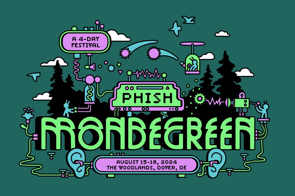 Phish's "Mondegreen" Festival: Additional Details Announced for the August Music Extravaganza in Delaware