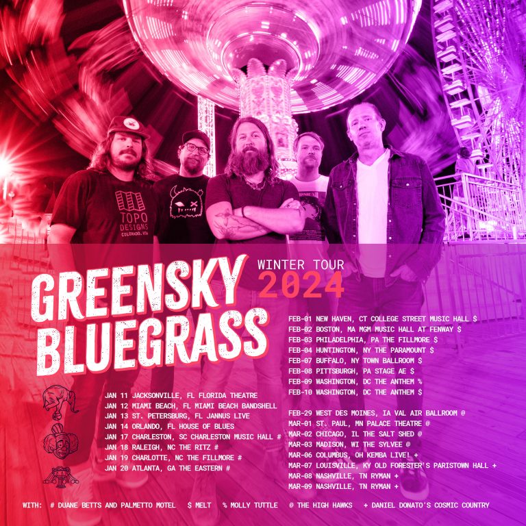 Greensky Bluegrass Announce 2024 Winter Tour support acts