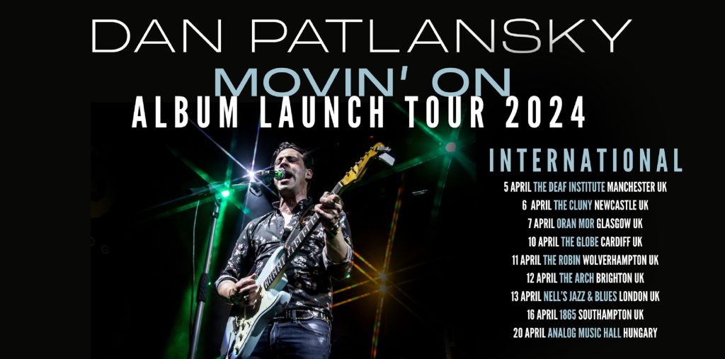 Dan Patlansky Announces New Album & April 2024 UK Headline Tour