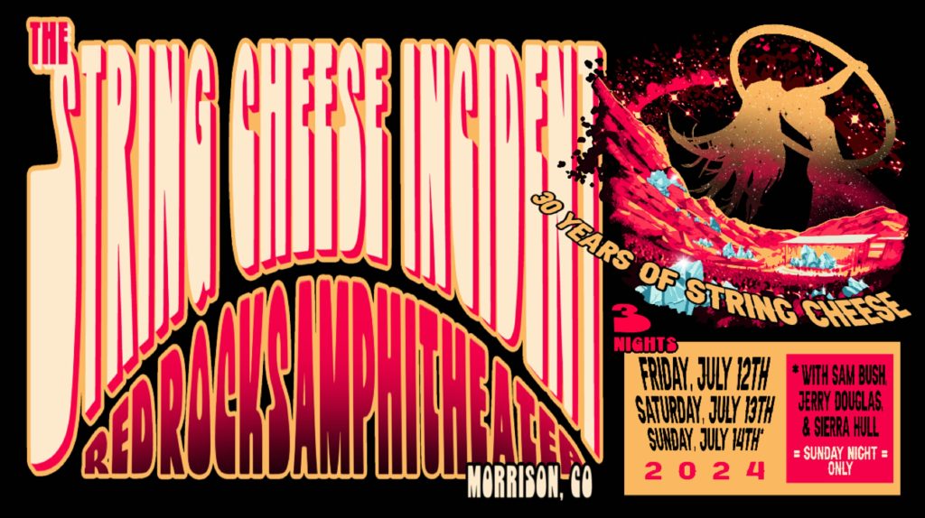 The String Cheese Incident announces 2024 Red Rocks run