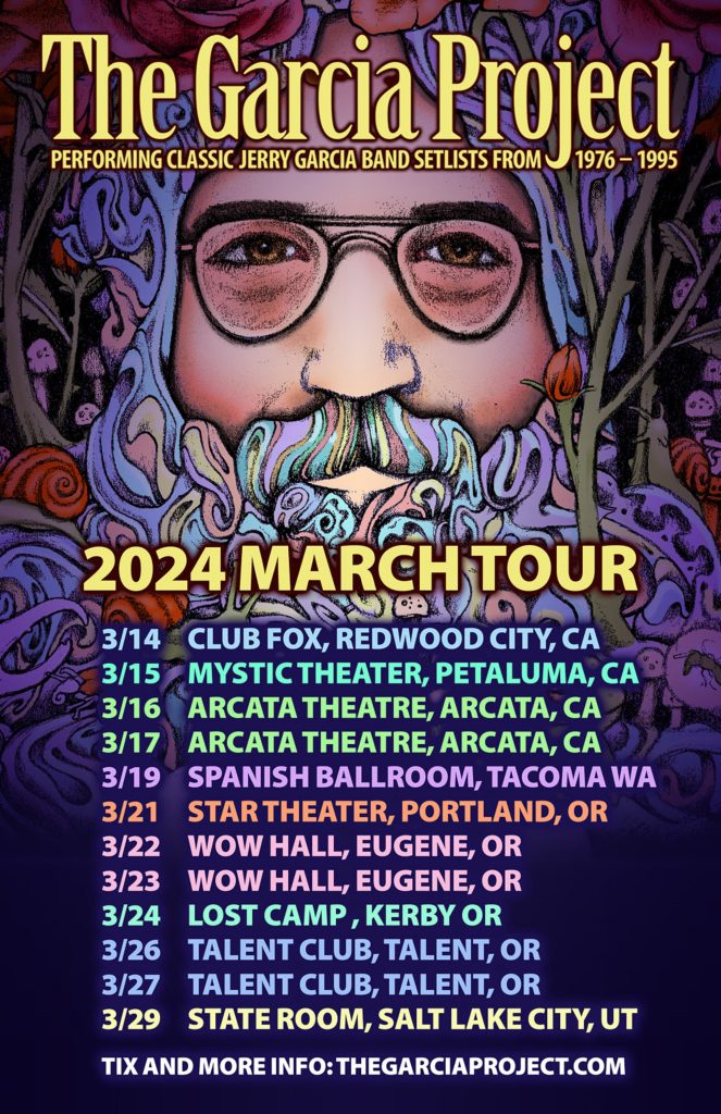 THE GARCIA PROJECT ANNOUNCES PACIFIC NORTHWEST TOUR – MARCH 2024