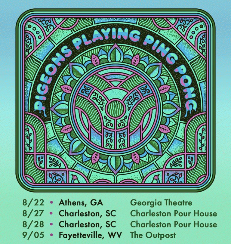 Pigeons Playing Ping Pong Announce Four-Show August/September Southeast Run