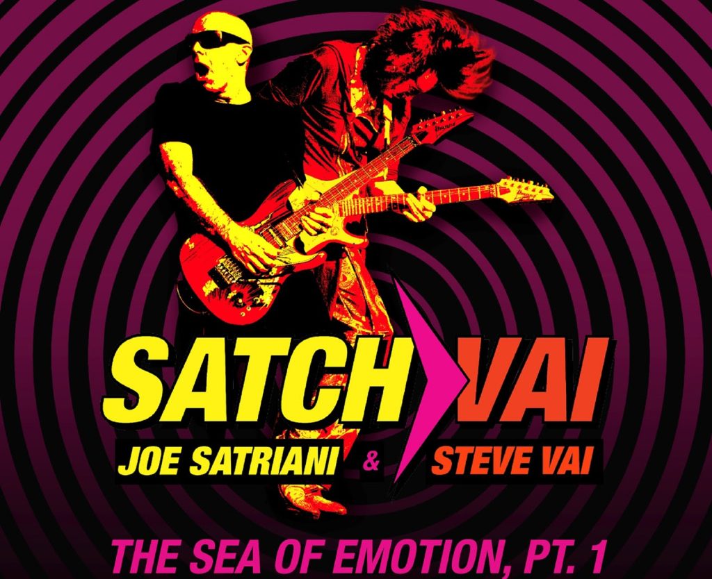 JOE SATRIANI AND STEVE VAI Release New Music Together For The First Time – “The Sea of Emotion, Pt. 1”