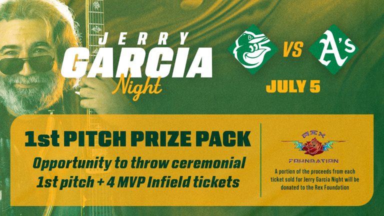 Jerry Garcia Night 1st Pitch Prize Pack!