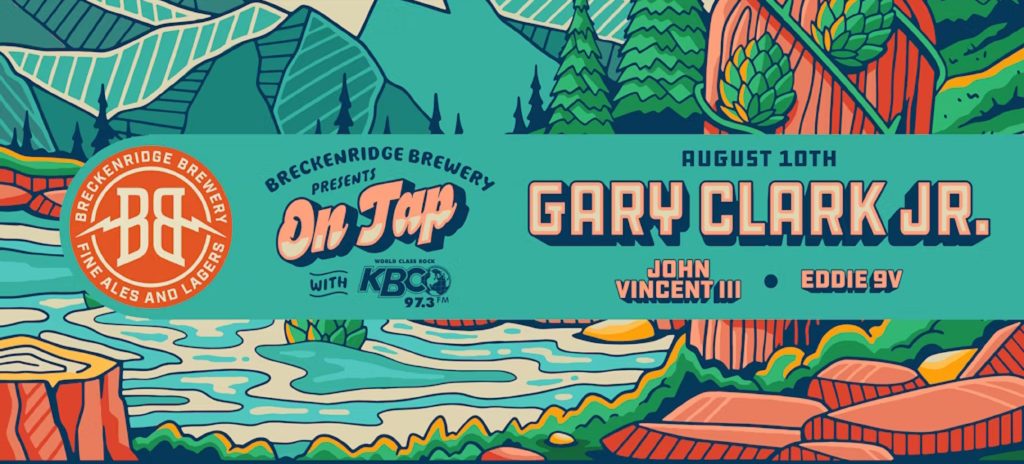 On Tap with KBCO Presents Gary Clark Jr, John Vincent III, Eddie 9V