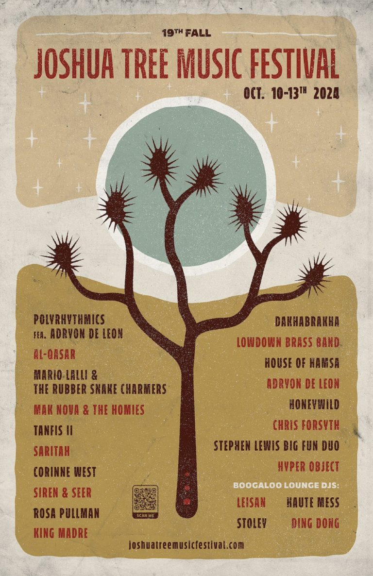 Joshua Tree Music Festival unveils the Phase One lineup for its Fall 2024 edition