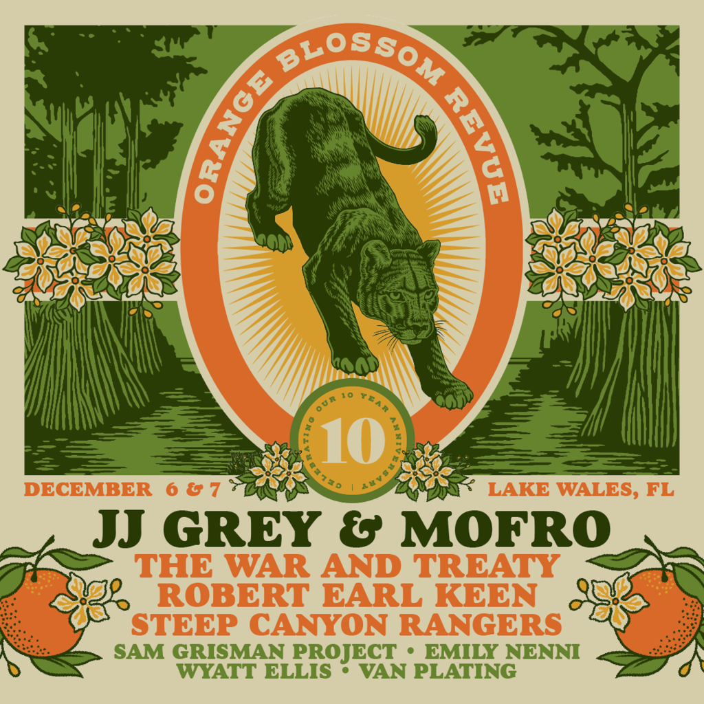 ORANGE BLOSSOM REVUE Announces 10th ANNIVERSARY Artist Lineup