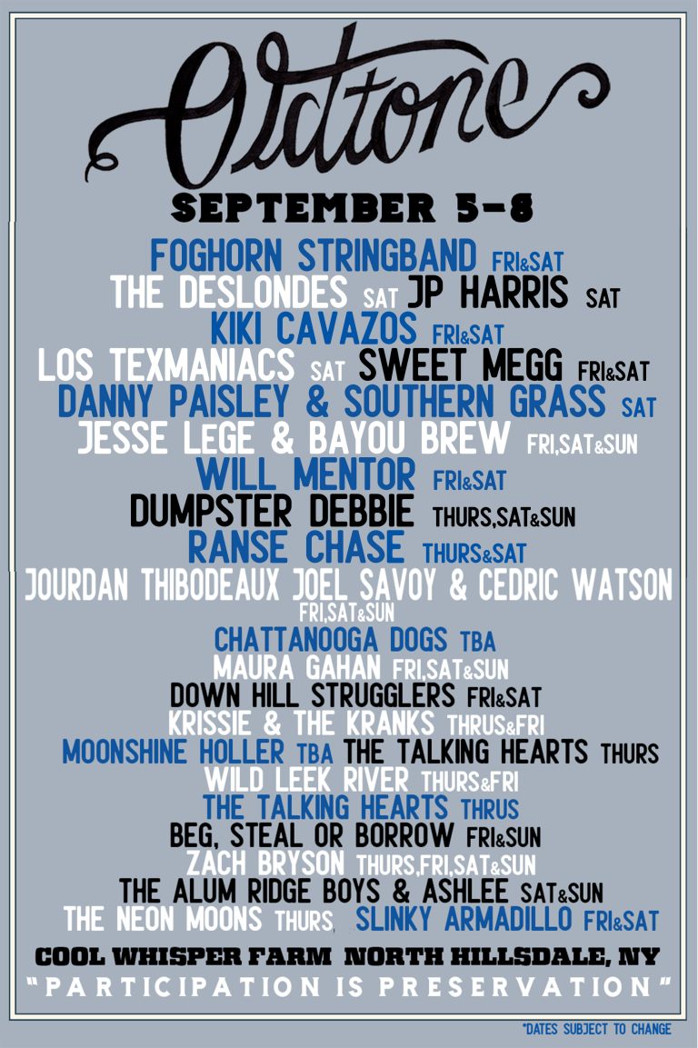 Oldtone Music Festival shares its full lineup