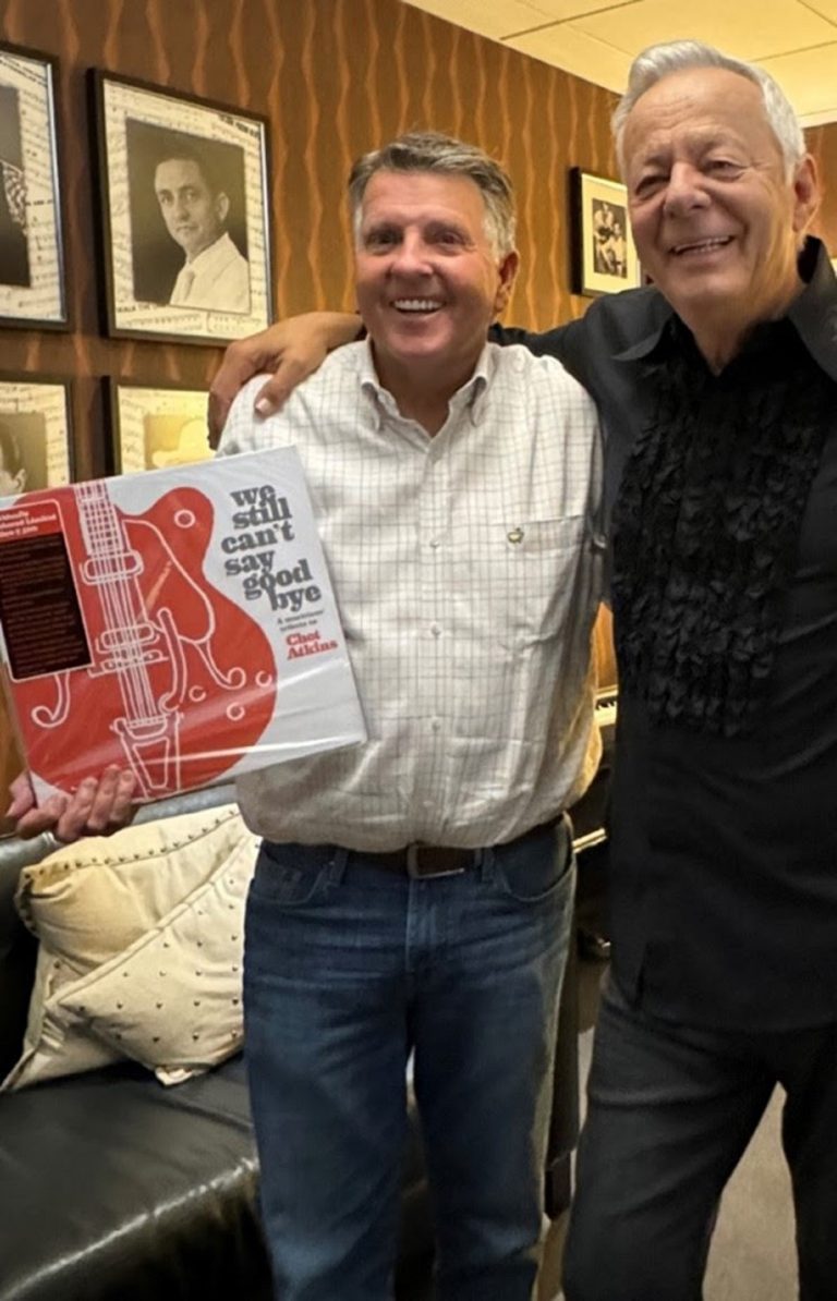 TOMMY EMMANUEL and MICHAEL CLEVELAND Perform "Mr. Guitar" Together At The Opry Helping To Kick Off The Chet Atkins Appreciation Society's 4-Day Event