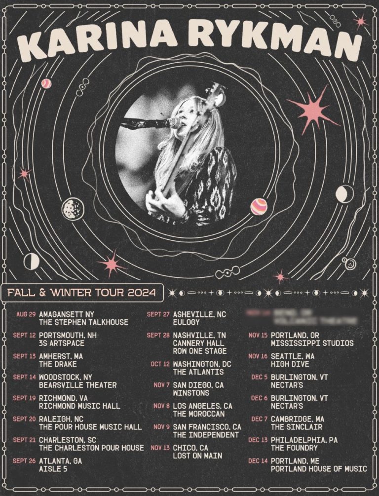 Karina Rykman Announces More Headlining Tour Dates