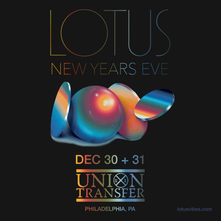 LOTUS ANNOUNCES NYE SHOWS AT UNION TRANSFER + NEW STUDIO ALBUM OUT NOW